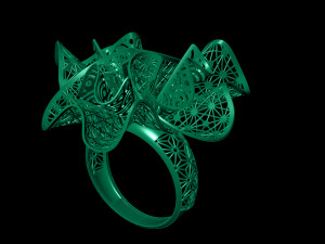 ring Modelo de Impressão 3D