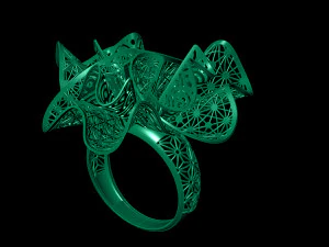 anillo Modelo de impresión 3D