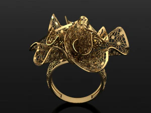 anillo Modelo de impresión 3D