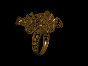 ring Modelo de Impressão 3D