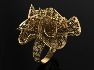 anillo Modelo de impresión 3D