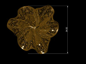 anillo Modelo de impresión 3D