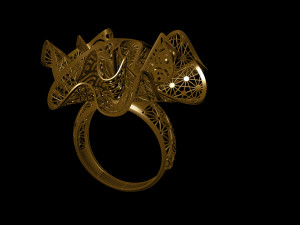 ring Modelo de Impressão 3D