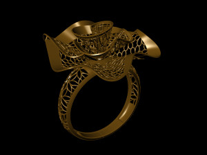 ring Model Cetak 3D