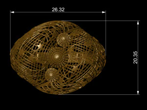 squillo Modello di stampa 3D