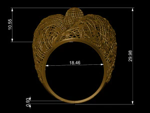 squillo Modello di stampa 3D