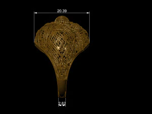 squillo Modello di stampa 3D