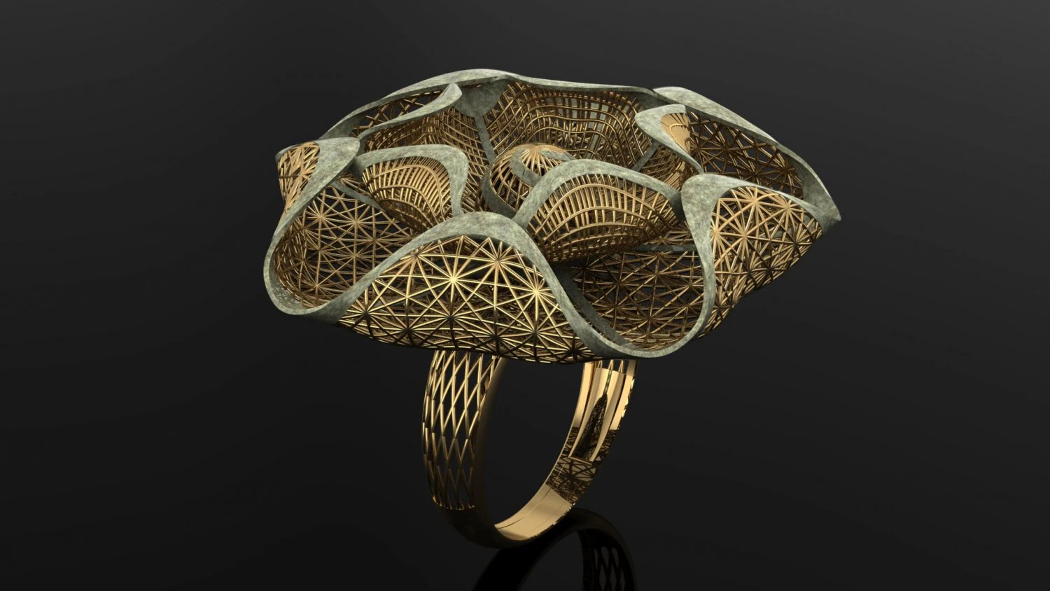 anel Modelo de Impressão 3D .c4d .max .obj .3ds .fbx .stl .blend 