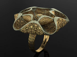 指輪 3Dプリントモデル