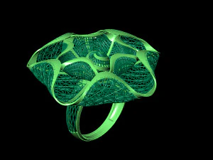 anel Modelo de Impressão 3D