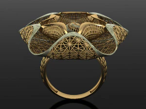 anel Modelo de Impressão 3D