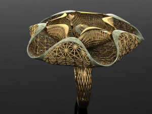 anel Modelo de Impressão 3D