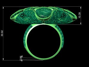 ring Model Cetak 3D