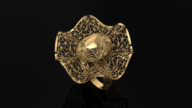 ring 3D Print Model .c4d .max .obj .3ds .fbx .stl .blend 