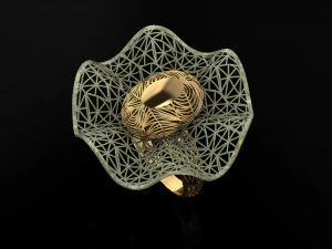 cincin Model Cetak 3D