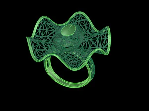 cincin Model Cetak 3D