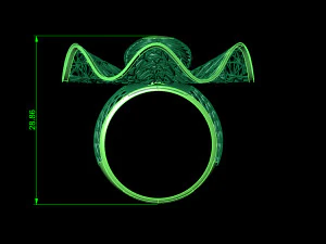 cincin Model Cetak 3D