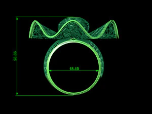 cincin Model Cetak 3D