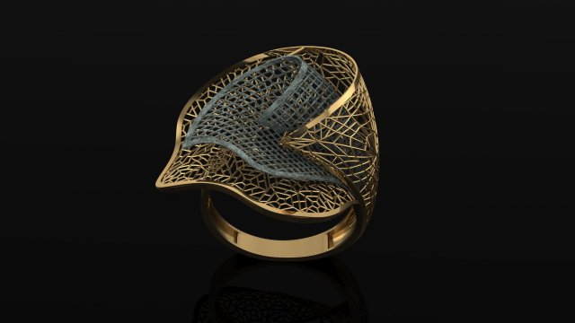 ring Model Cetak 3D .c4d .max .obj .3ds .fbx .stl .blend 
