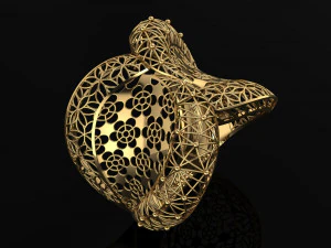 anel Modelo de Impressão 3D