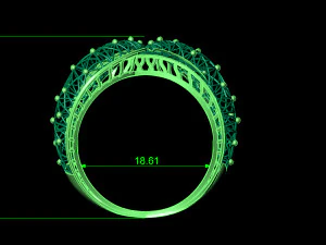 anel Modelo de Impressão 3D