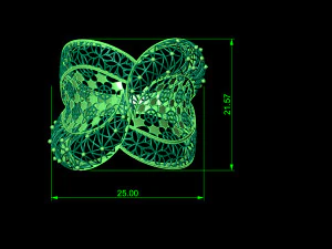 anel Modelo de Impressão 3D