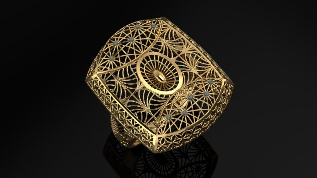 ring Modello di stampa 3D .c4d .max .obj .3ds .fbx .stl .blend