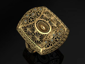 指輪 3Dプリントモデル