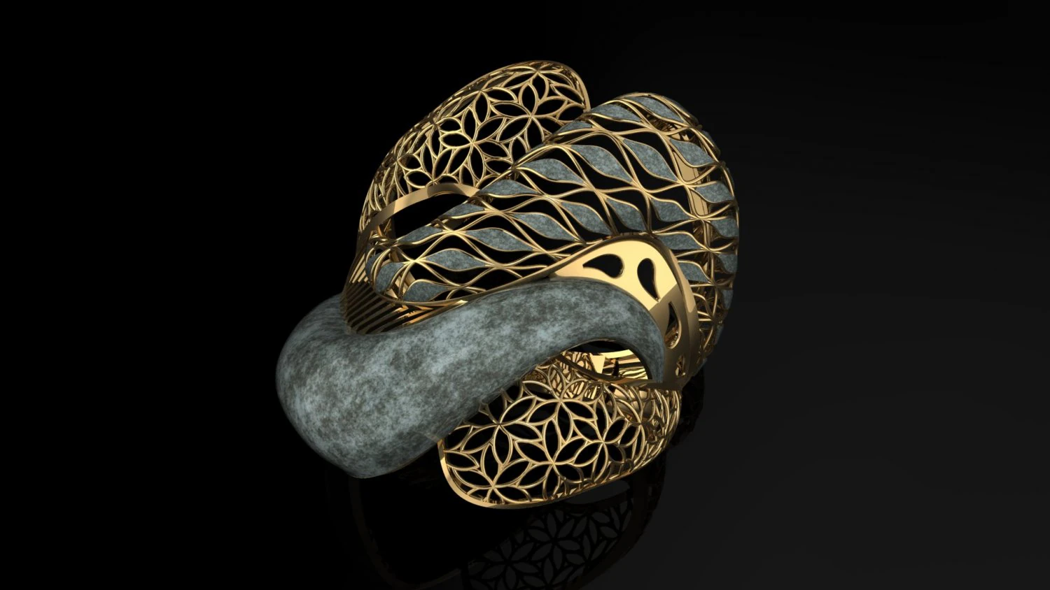anillo Modelo de impresión 3D .c4d .max .obj .3ds .fbx .stl .blend 