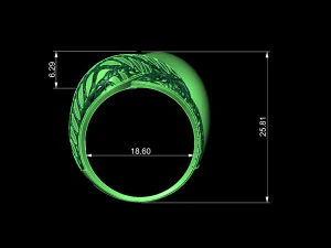 anillo Modelo de impresión 3D