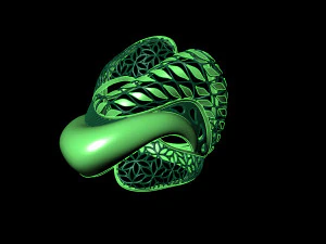 anillo Modelo de impresión 3D