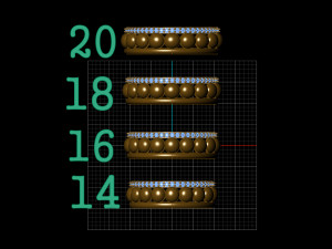 wedding ring 3D Print Model