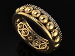 wedding ring 3D Print Model