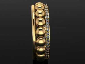 wedding ring 3D Print Model