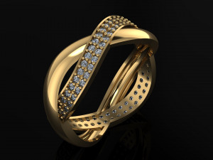 wedding ring Modelo de Impressão 3D