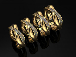 wedding ring 3Dプリントモデル