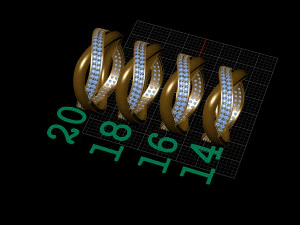 wedding ring 3D Print Model