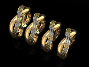wedding ring 3D Print Model