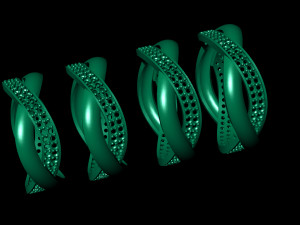 wedding ring 3Dプリントモデル