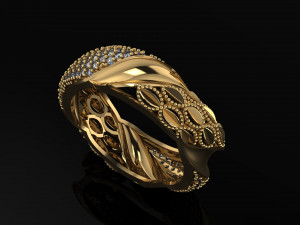 wedding ring 3D प्रिंट मॉडल