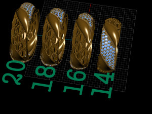 wedding ring 3D प्रिंट मॉडल