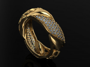 wedding ring 3D प्रिंट मॉडल