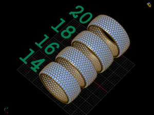 wedding ring 3D Print Model