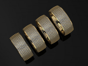 wedding ring Model do druku 3D