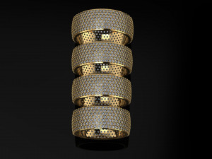 wedding ring Model do druku 3D