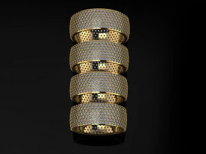 wedding ring 3D Print Model
