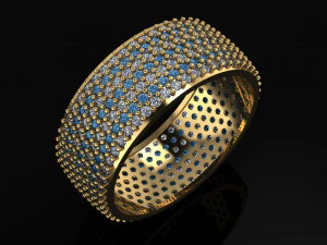 wedding ring 3D Print Model