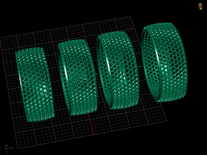 wedding ring Model do druku 3D