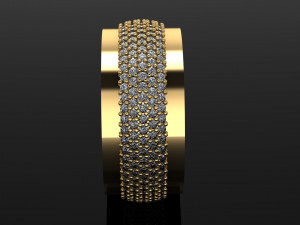 wedding ring Model do druku 3D
