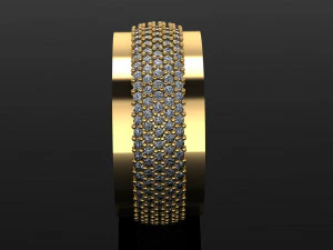 wedding ring 3D Print Model